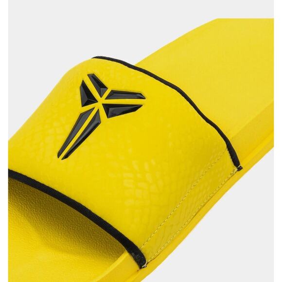 Nike Kobe Bryant Offcourt Slide Mens Size 9 Sandal Lightning Yellow IF2870-700 - Picture 5 of 7